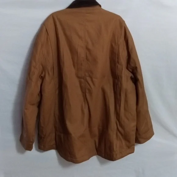 Dickies Work Jacket Men's 3XL Brown Canvas Chore Coat Fall Winter - Picture 7 of 10